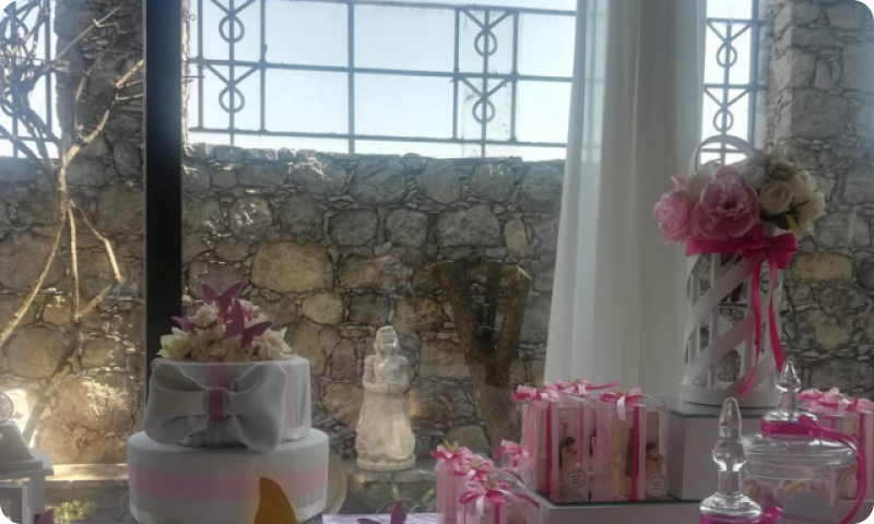 Torta eventi di prestigio Battesimo
