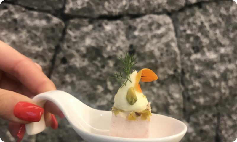 Finger a cura dello chef Massimo Mantarro